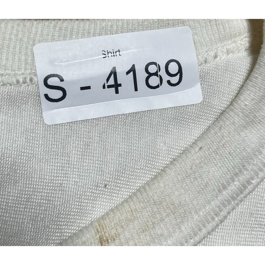 Vintage 70s Champion Blue Bar Red Wing Wingers #1 Jersey Shirt Size Medium