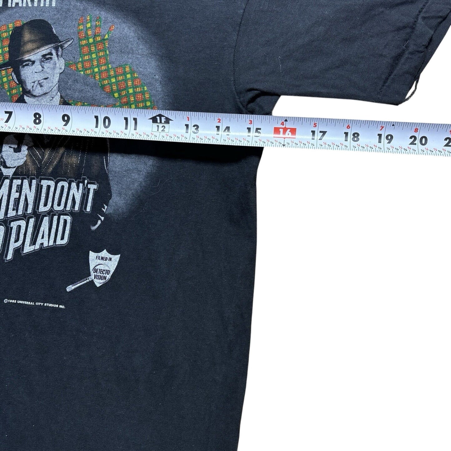 Vintage 80s Steve Martin Dead Men Dont Wear Plaid 1982 Universal Shirt Size S