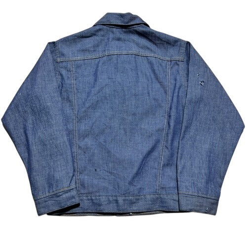 Vintage 70s Levis Denim Jean Shirt Jacket Sz 16