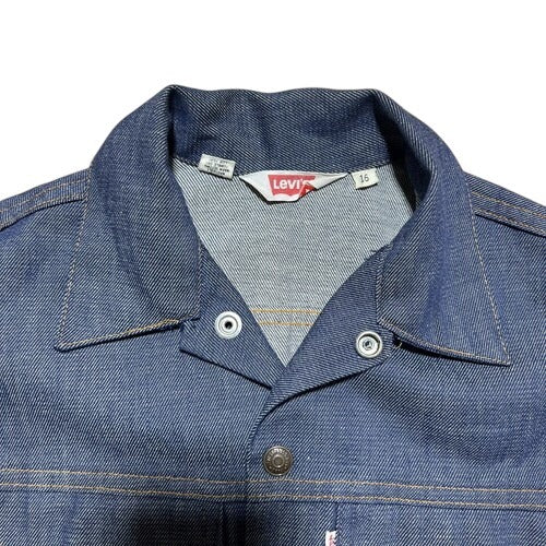 Vintage 70s Levis Denim Jean Shirt Jacket Sz 16