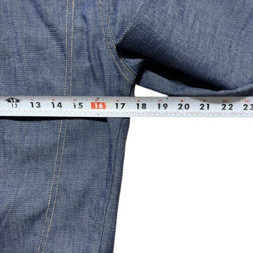Vintage 70s Levis Denim Jean Shirt Jacket Sz 16