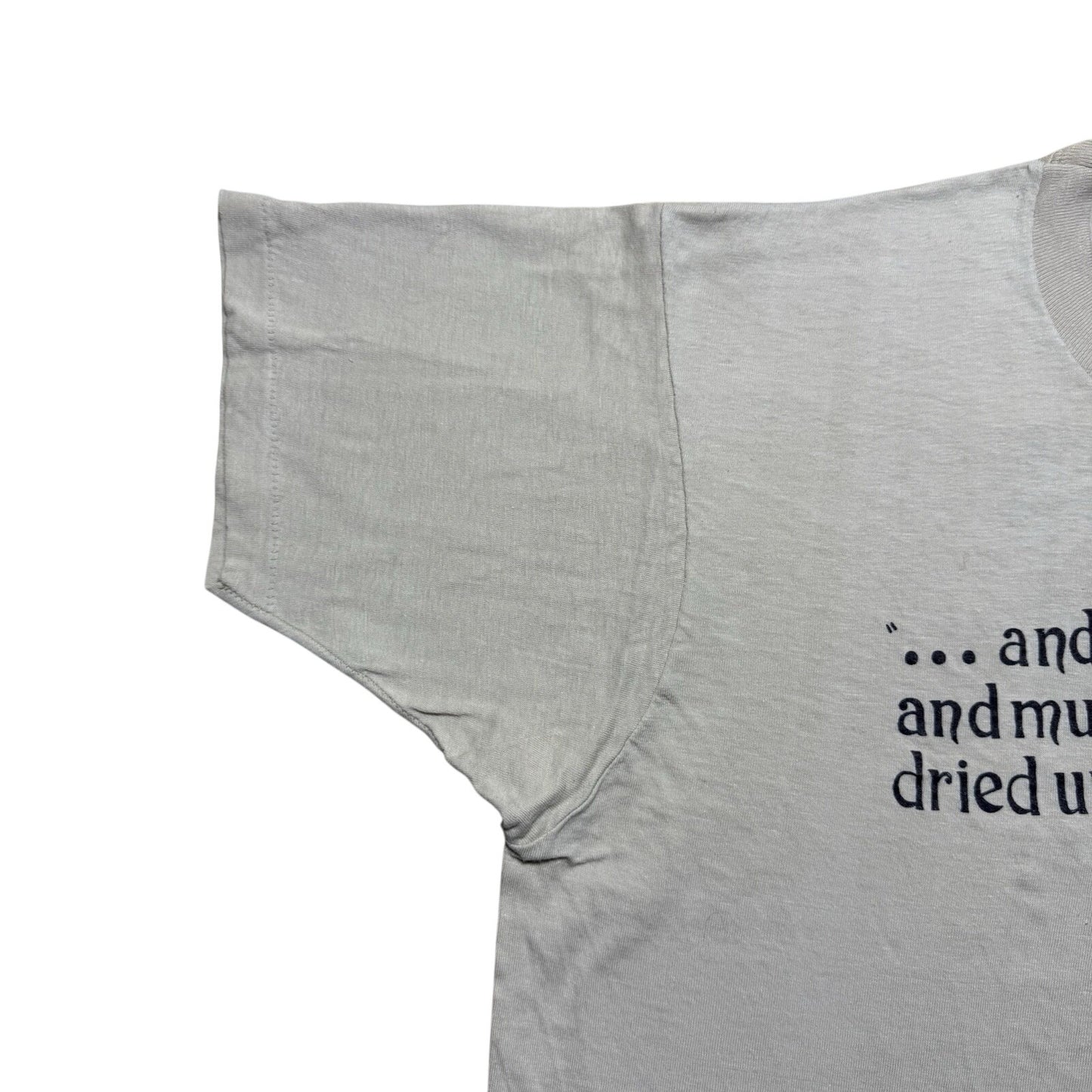 Vintage 70s Cervantes Don Quixote Liberal Studies Notre Dame Shirt Size XL