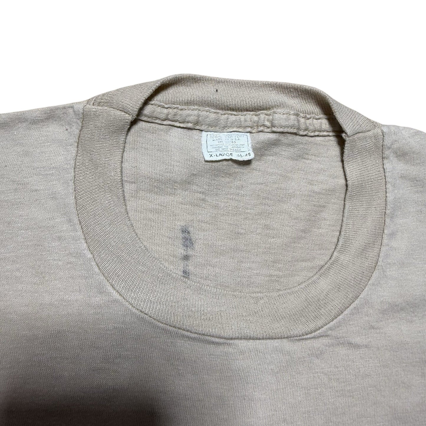 Vintage 70s Cervantes Don Quixote Liberal Studies Notre Dame Shirt Size XL