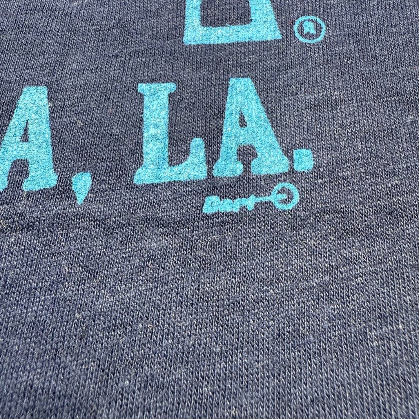 Vintage 70s Hanes Athletic Attic Alexandria Louisiana Single Stitch Shirt XL