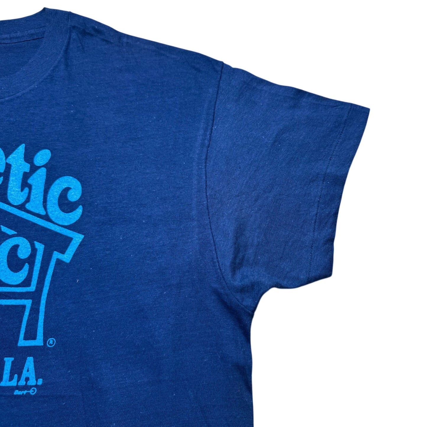 Vintage 70s Hanes Athletic Attic Alexandria Louisiana Single Stitch Shirt XL