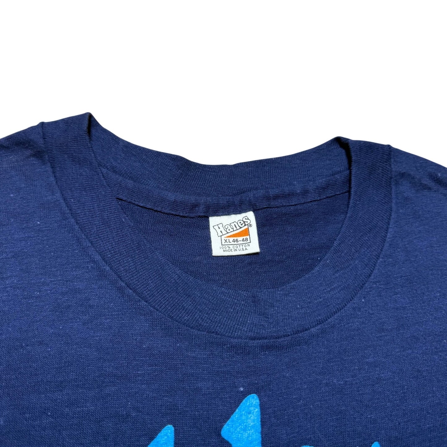 Vintage 70s Hanes Athletic Attic Alexandria Louisiana Single Stitch Shirt XL