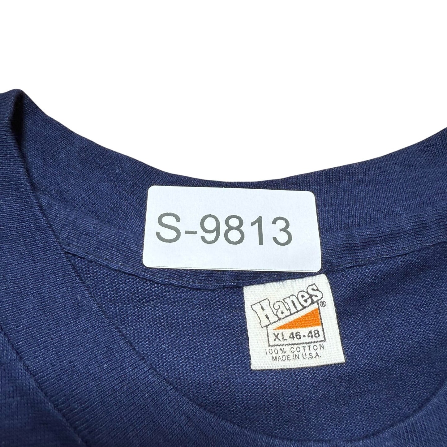 Vintage 70s Hanes Athletic Attic Alexandria Louisiana Single Stitch Shirt XL