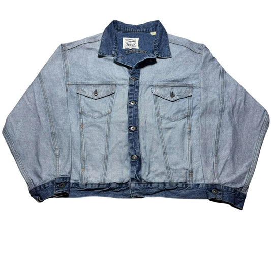 Levi's Made & Crafted Type III About Face Inside Out Denim Trucker Jacket - XL