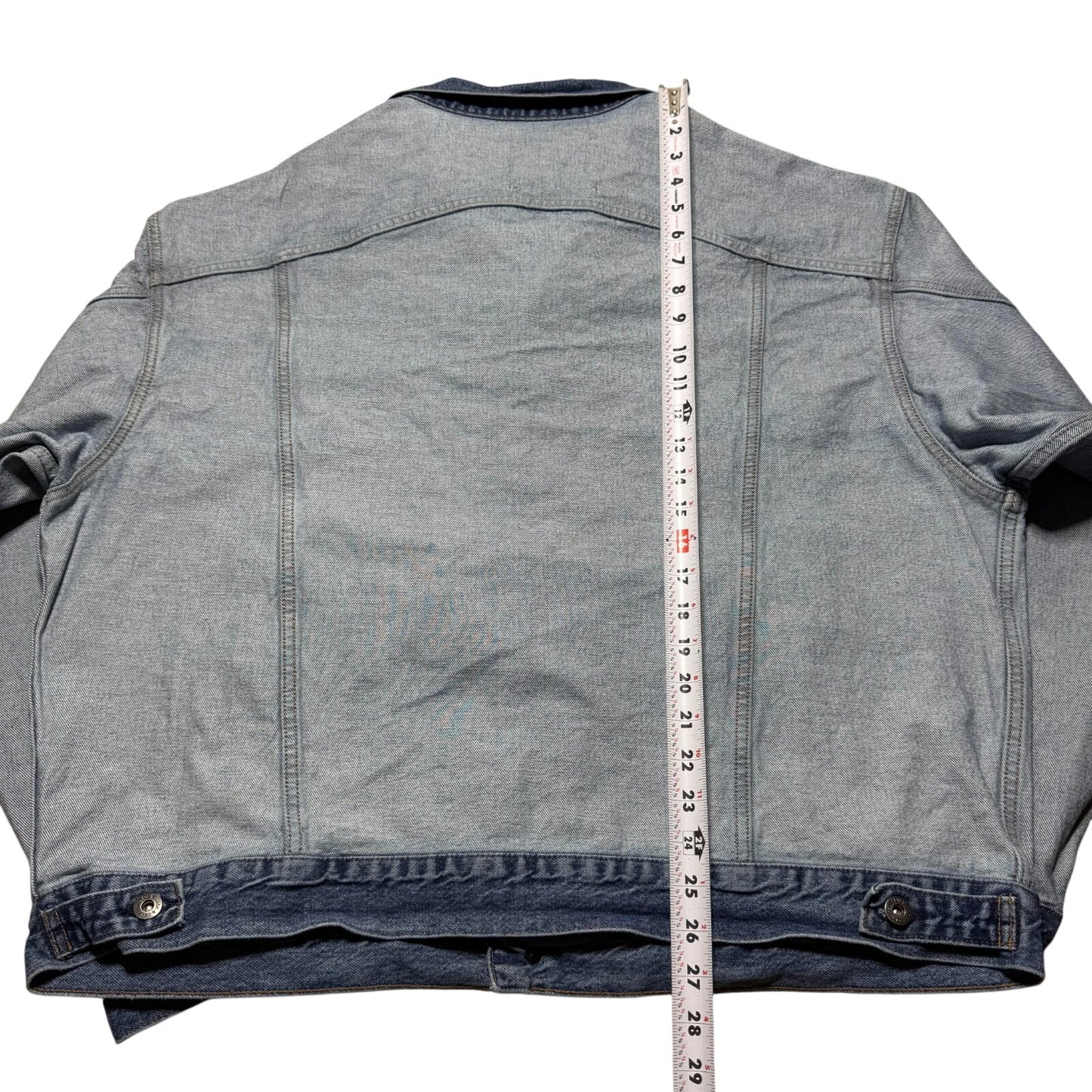Levi's Made & Crafted Type III About Face Inside Out Denim Trucker Jacket - XL