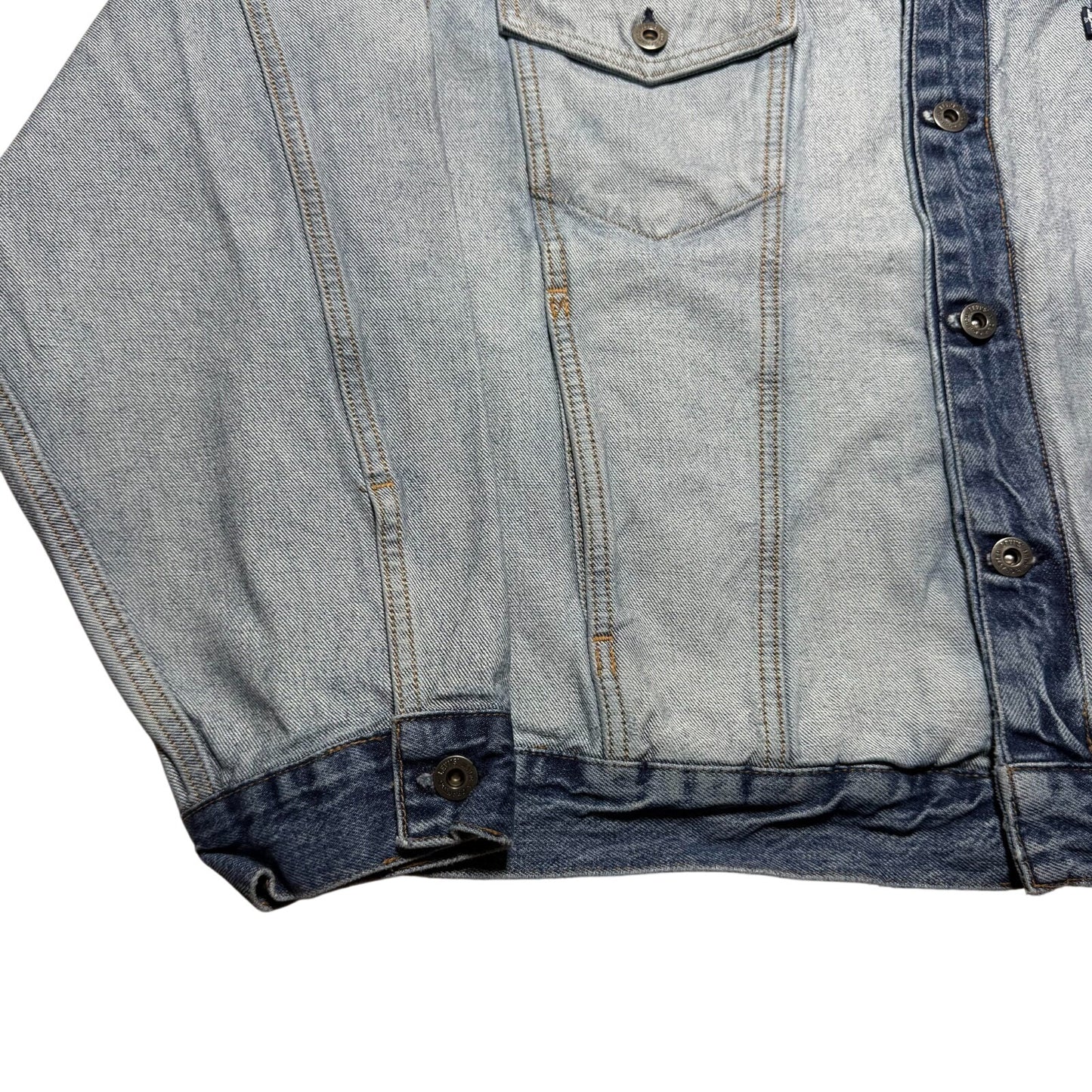 Levi's Made & Crafted Type III About Face Inside Out Denim Trucker Jacket - XL