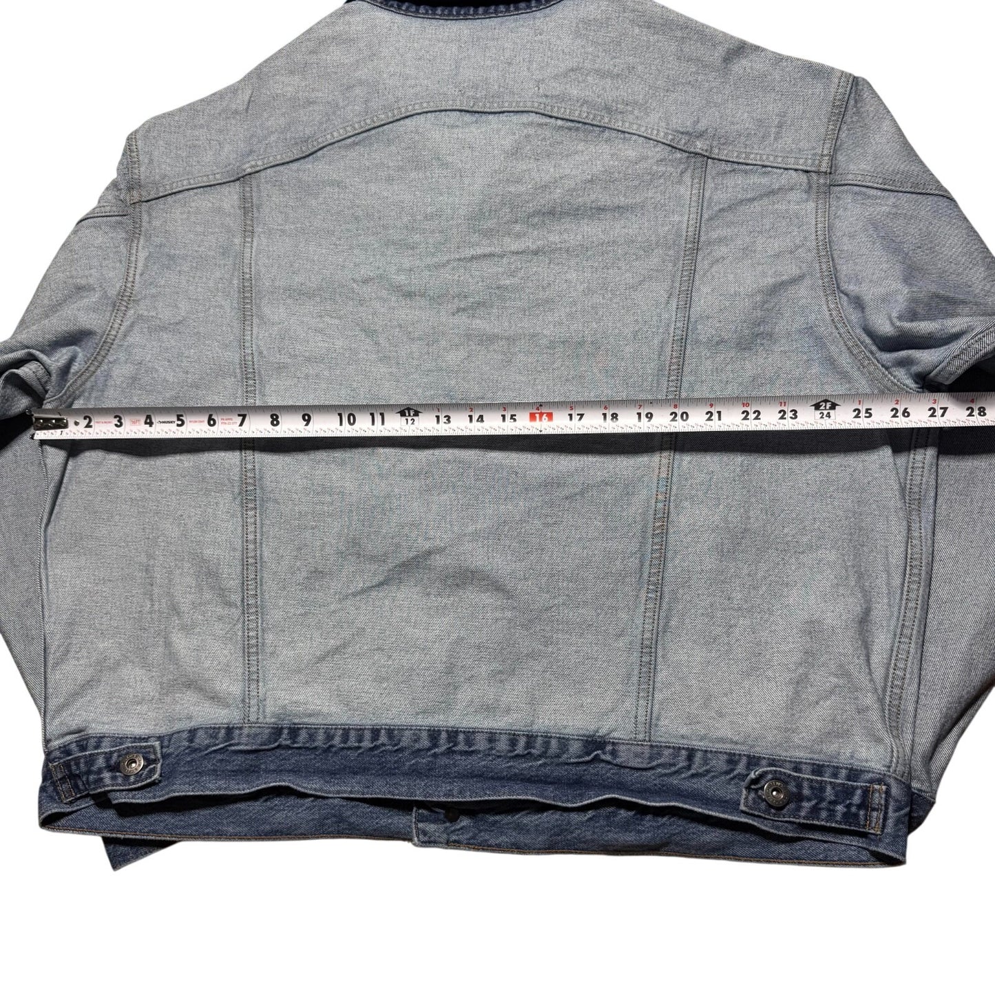 Levi's Made & Crafted Type III About Face Inside Out Denim Trucker Jacket - XL