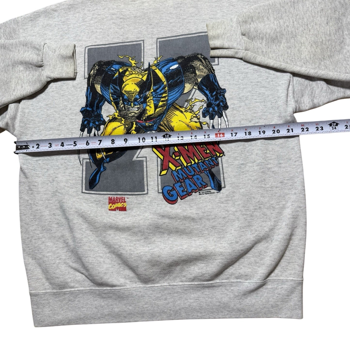 Vintage 1994 X-Men Wolverine Marvel Comics Mutant Gear Sweatshirt Crewneck Large