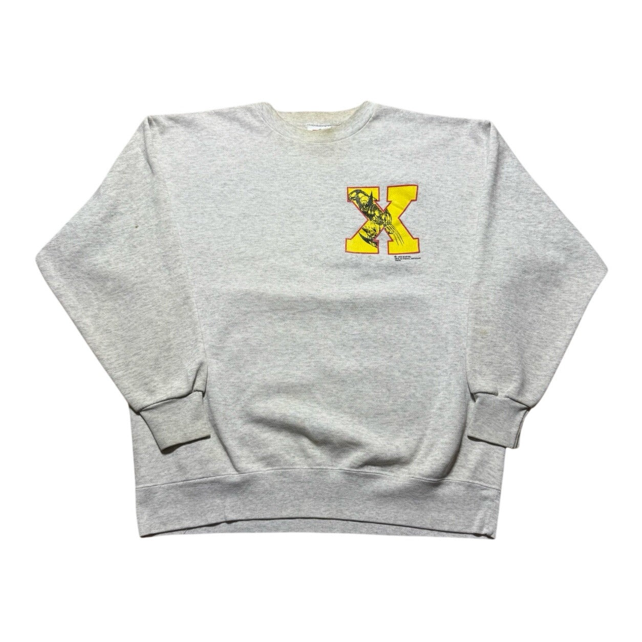 Vintage 1994 X-Men Wolverine Marvel Comics Mutant Gear Sweatshirt Crewneck Large