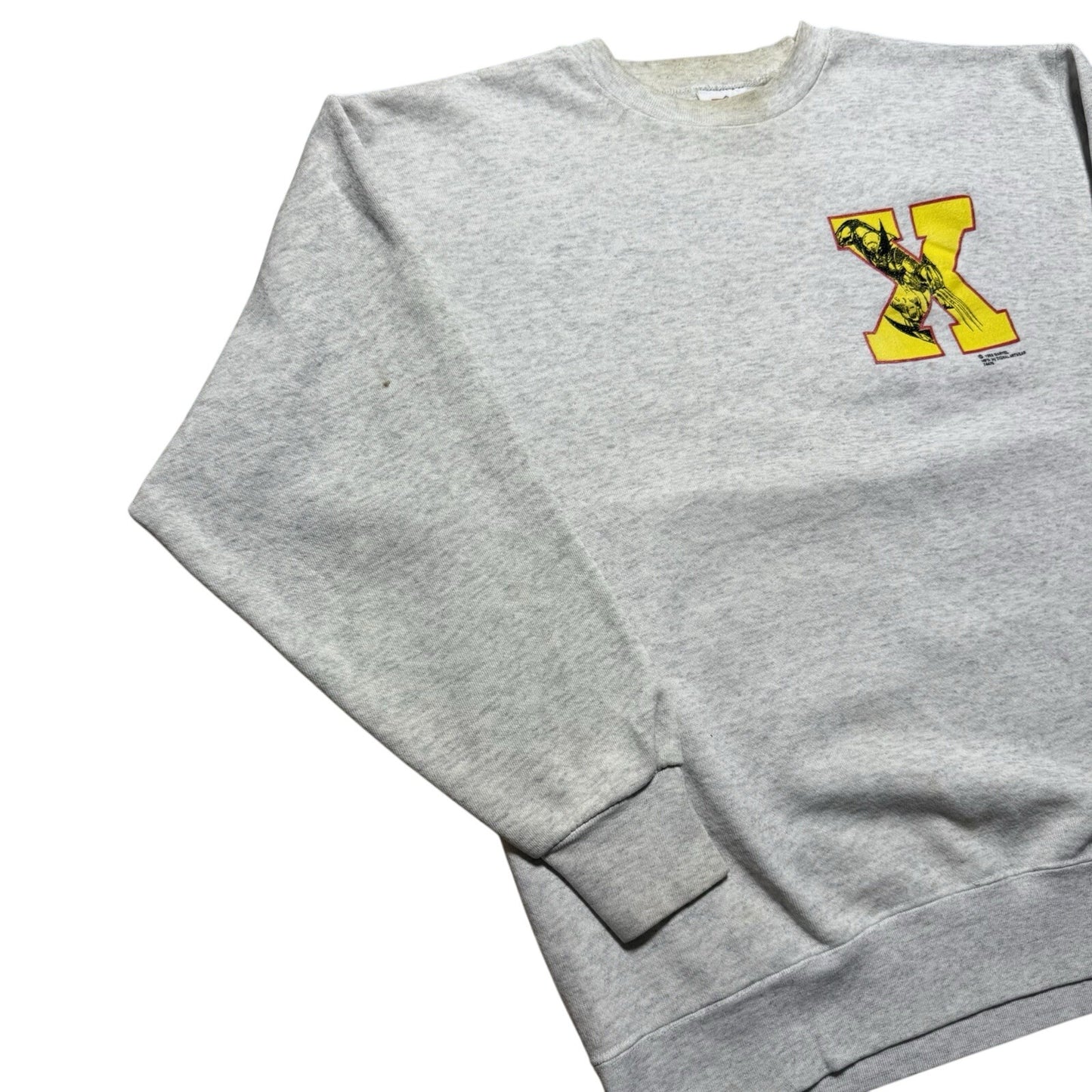 Vintage 1994 X-Men Wolverine Marvel Comics Mutant Gear Sweatshirt Crewneck Large