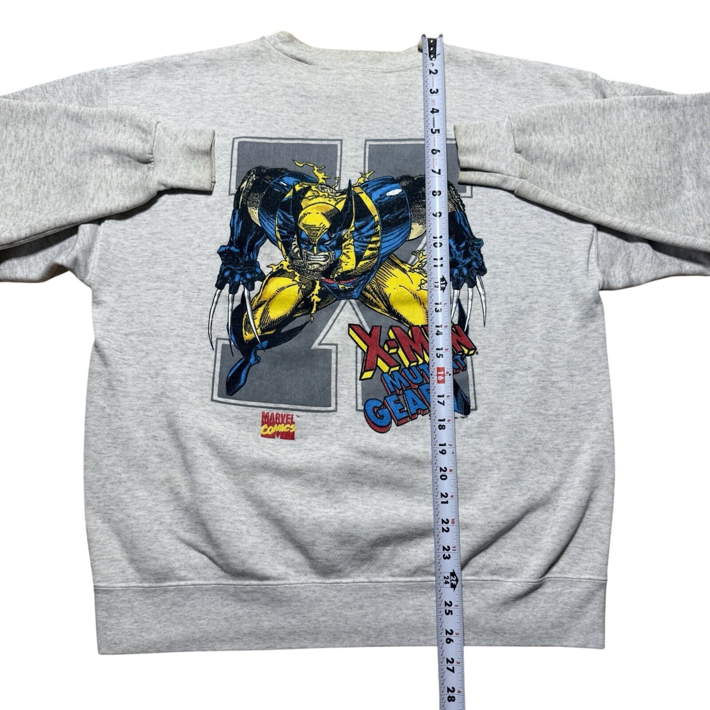 Vintage 1994 X-Men Wolverine Marvel Comics Mutant Gear Sweatshirt Crewneck Large