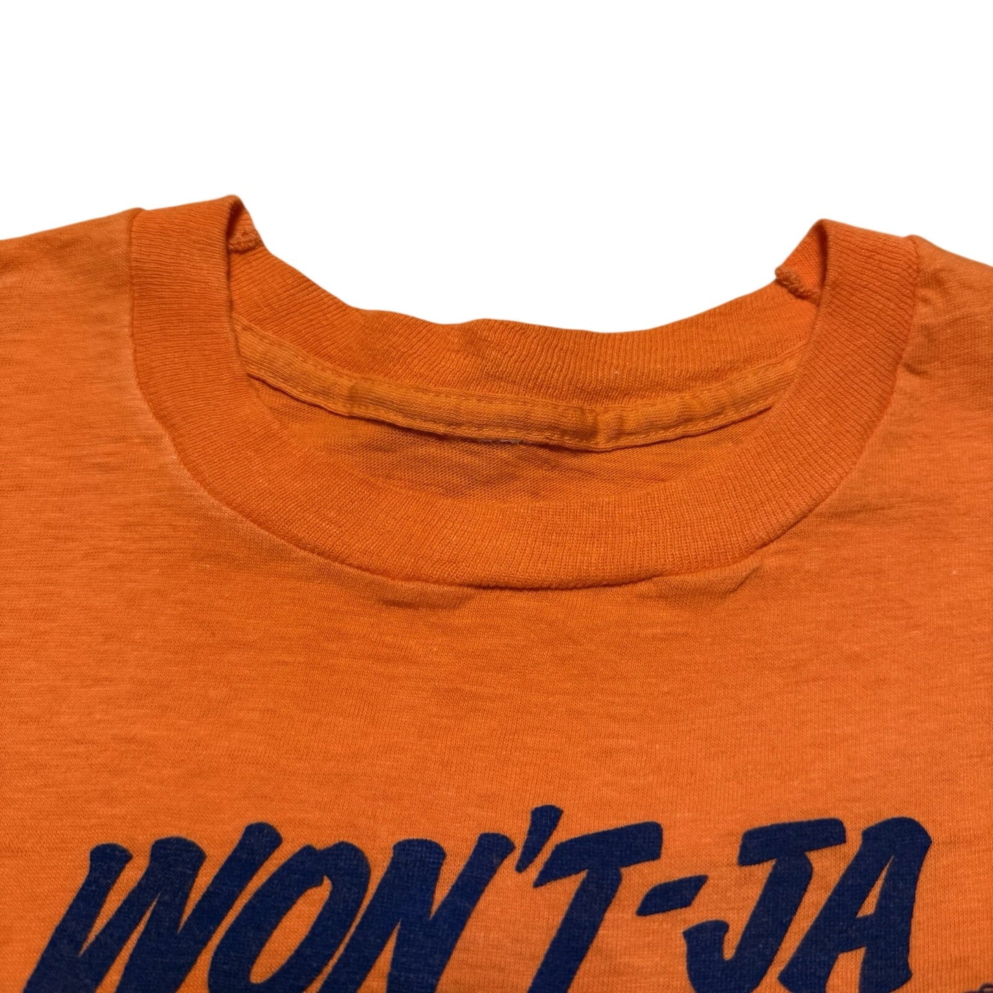 Vintage 70s 80s NSANYS “ Won’t-Ja Join ” New York Nursing Program Shirt Large
