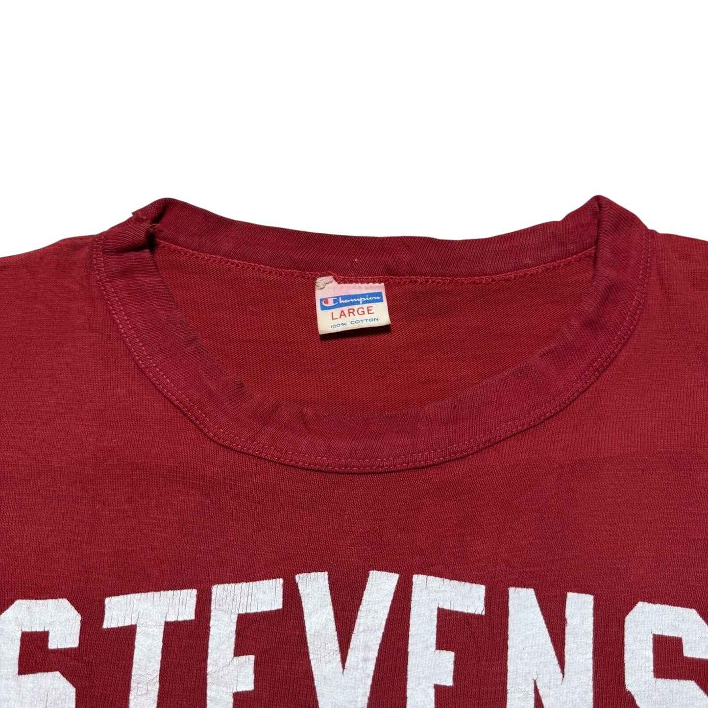 Vintage 70s Champion Blue Bar Stevens Institute Of Technology Shirt Size Large