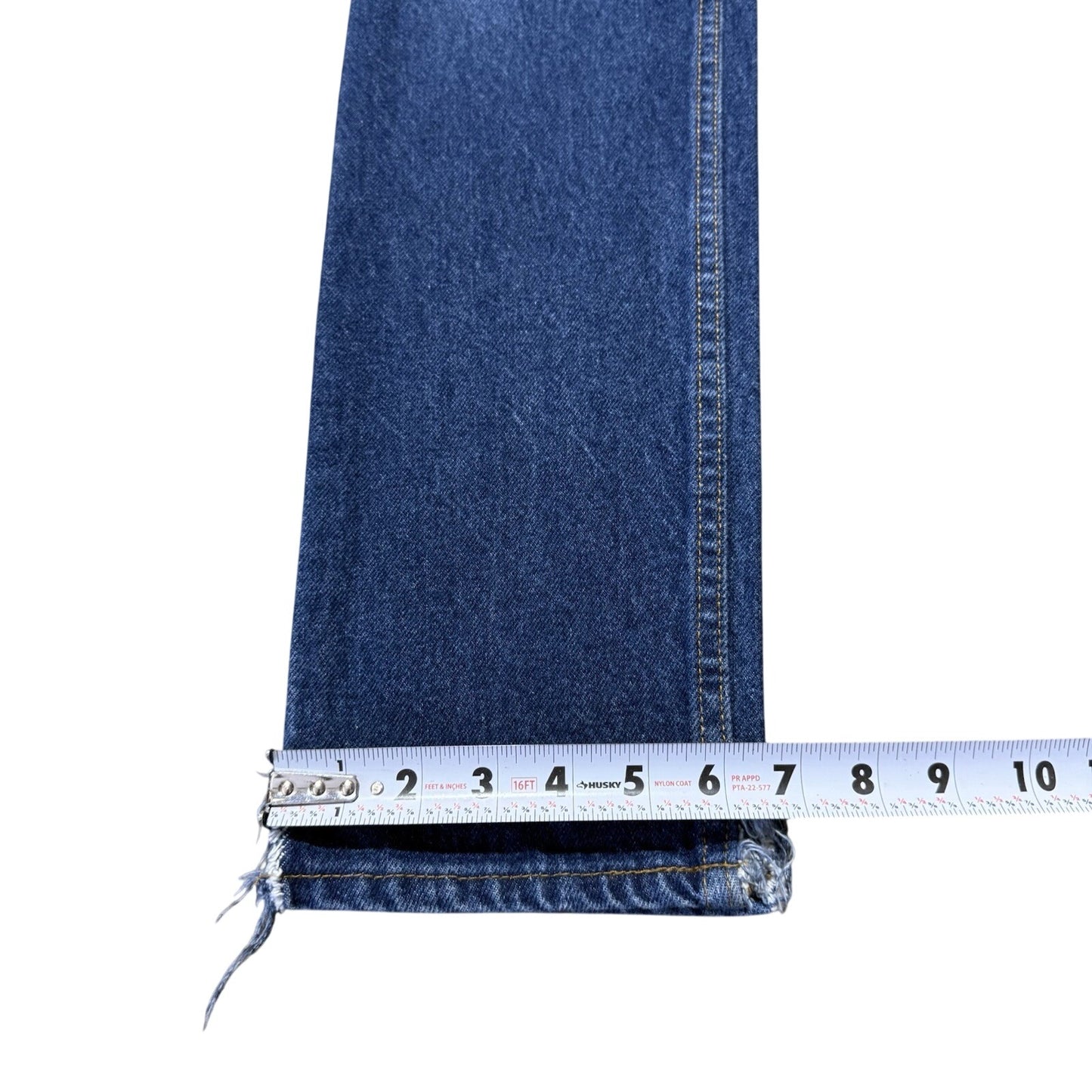 Vintage 90s Levis Blue Jeans Orange Tab Straight Leg Regular Denim 25X30