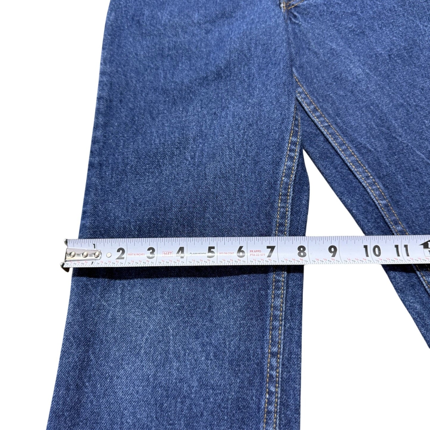 Vintage 90s Levis Blue Jeans Orange Tab Straight Leg Regular Denim 25X30