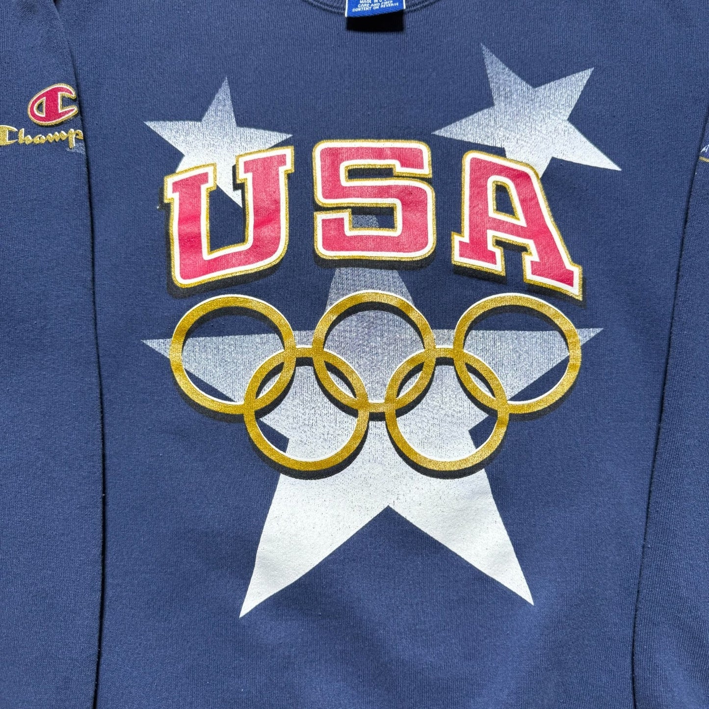 Vintage 1996 Atlanta Olympics USA Team Sweatshirt USA Made Youth - Large (14-16)