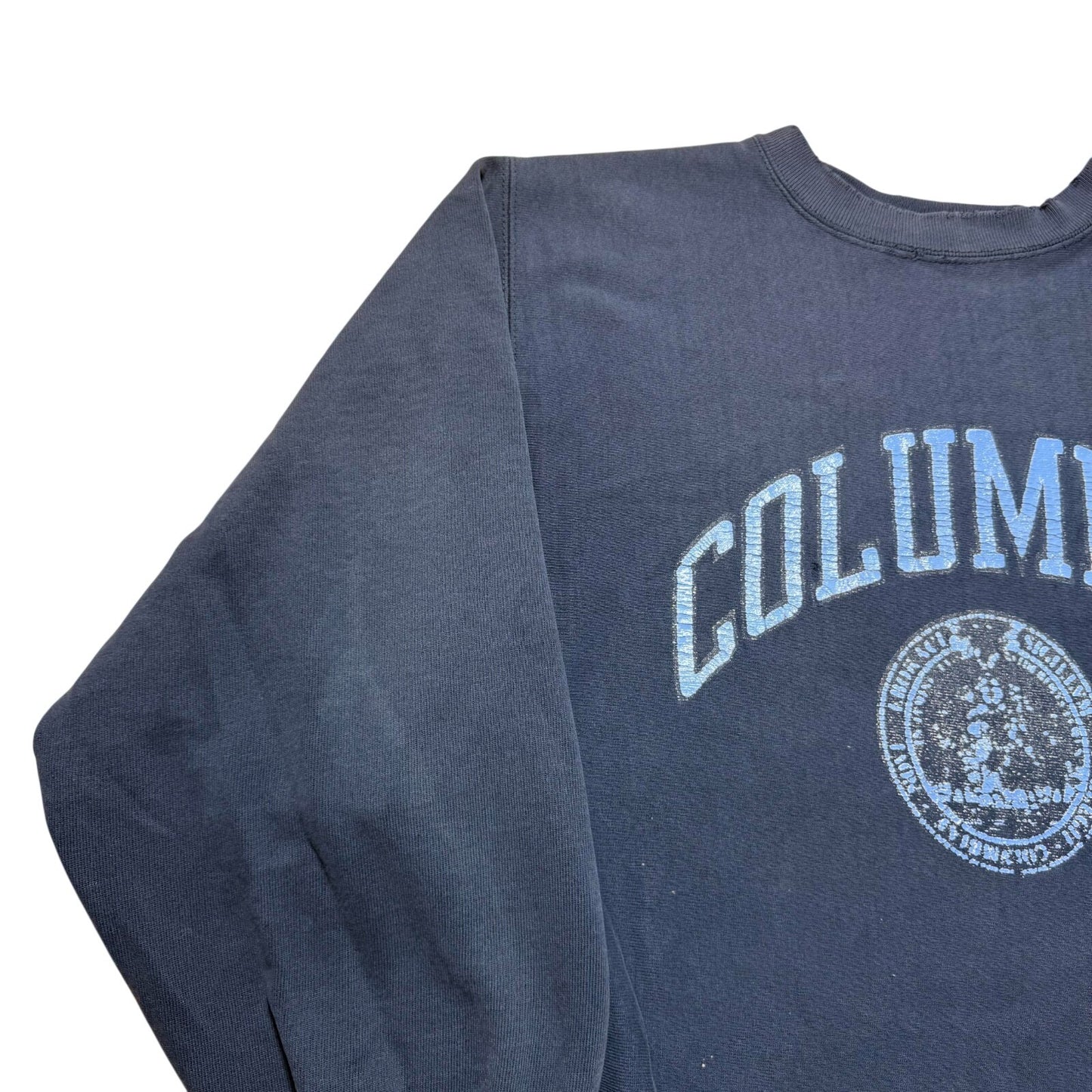Vintage 80s Columbia University Reverse Weave Warmup Sweatshirt USA Made Size XL