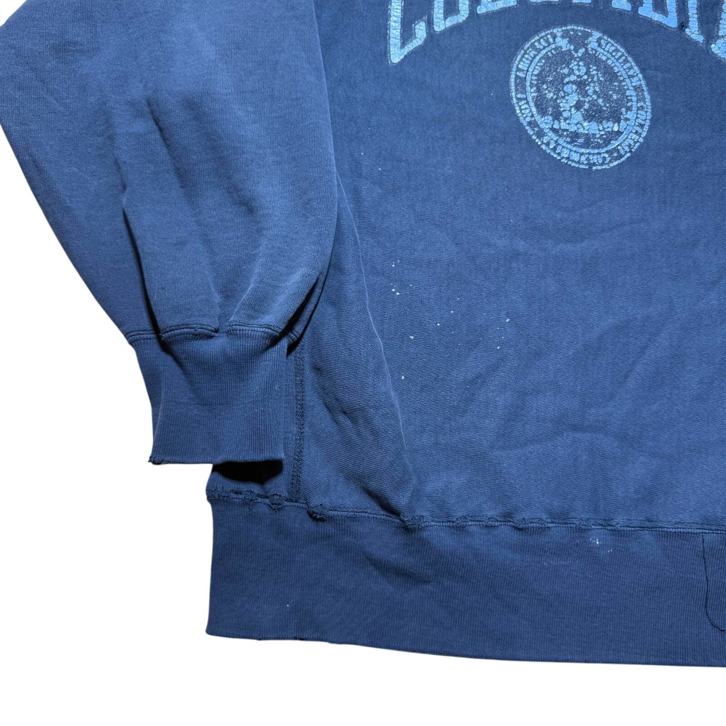 Vintage 80s Columbia University Reverse Weave Warmup Sweatshirt USA Made Size XL