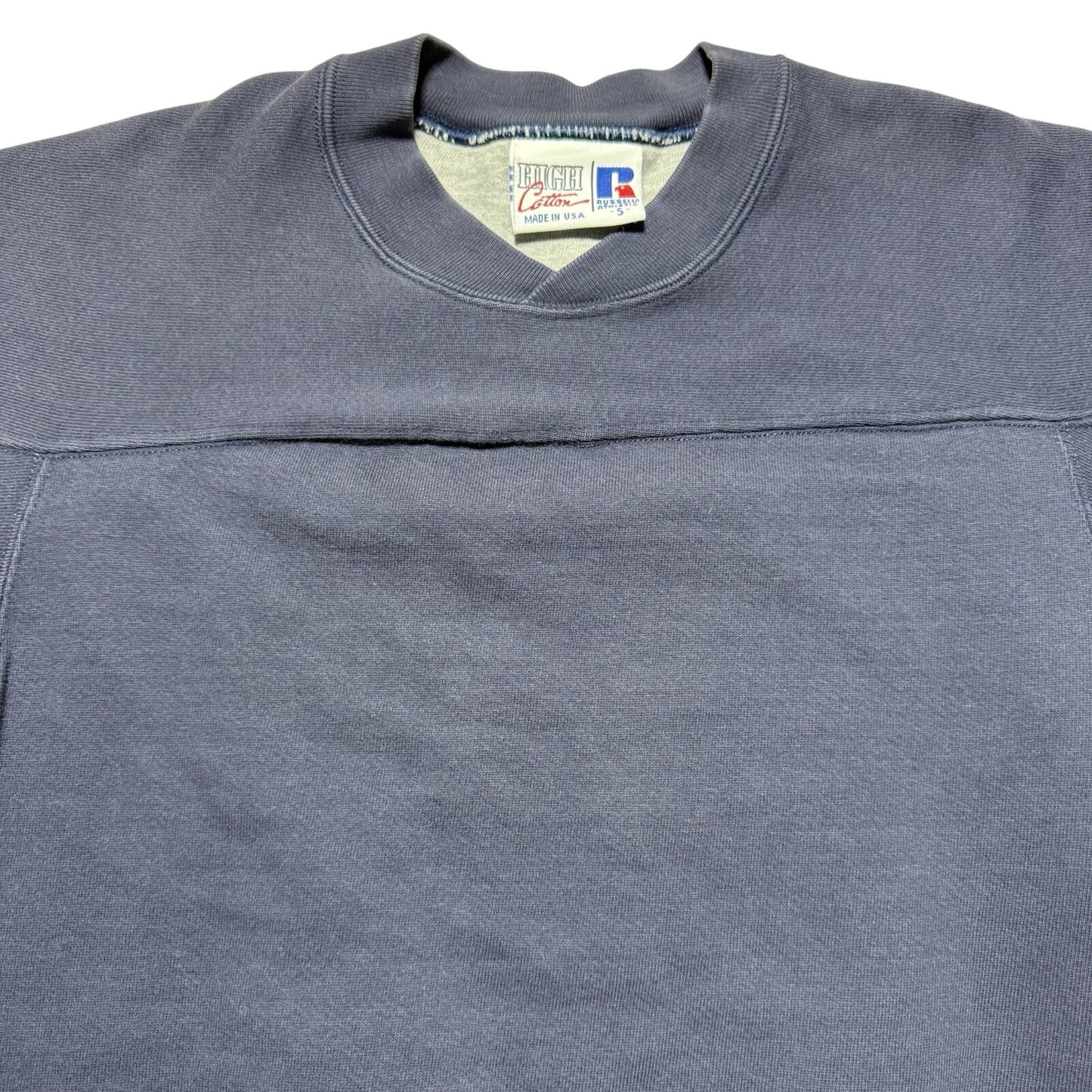 Vintage 90s Y2K Russell Athletic High Cotton Crewneck Sweatshirt Size Small