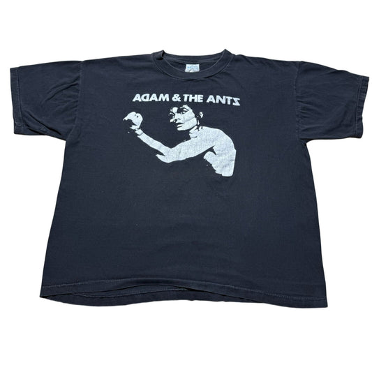 Vintage 80s Adam & The Ants Punk Rock Band Souvenir Single Stitch Shirt Size 2XL