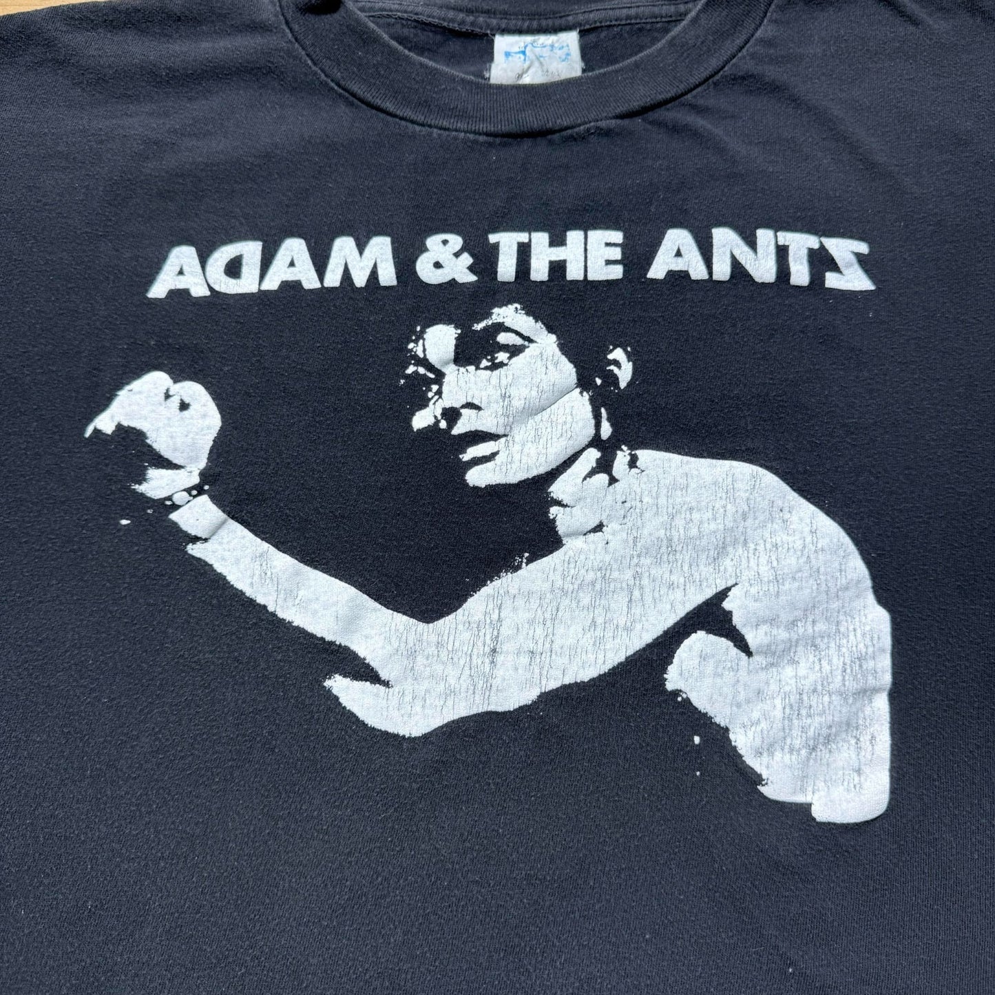 Vintage 80s Adam & The Ants Punk Rock Band Souvenir Single Stitch Shirt Size 2XL