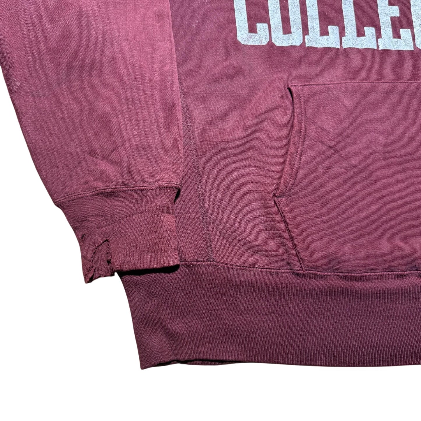 Vintage 80s Champion Reverse Weave Augsburg College Pullover Hoodie USA - Large