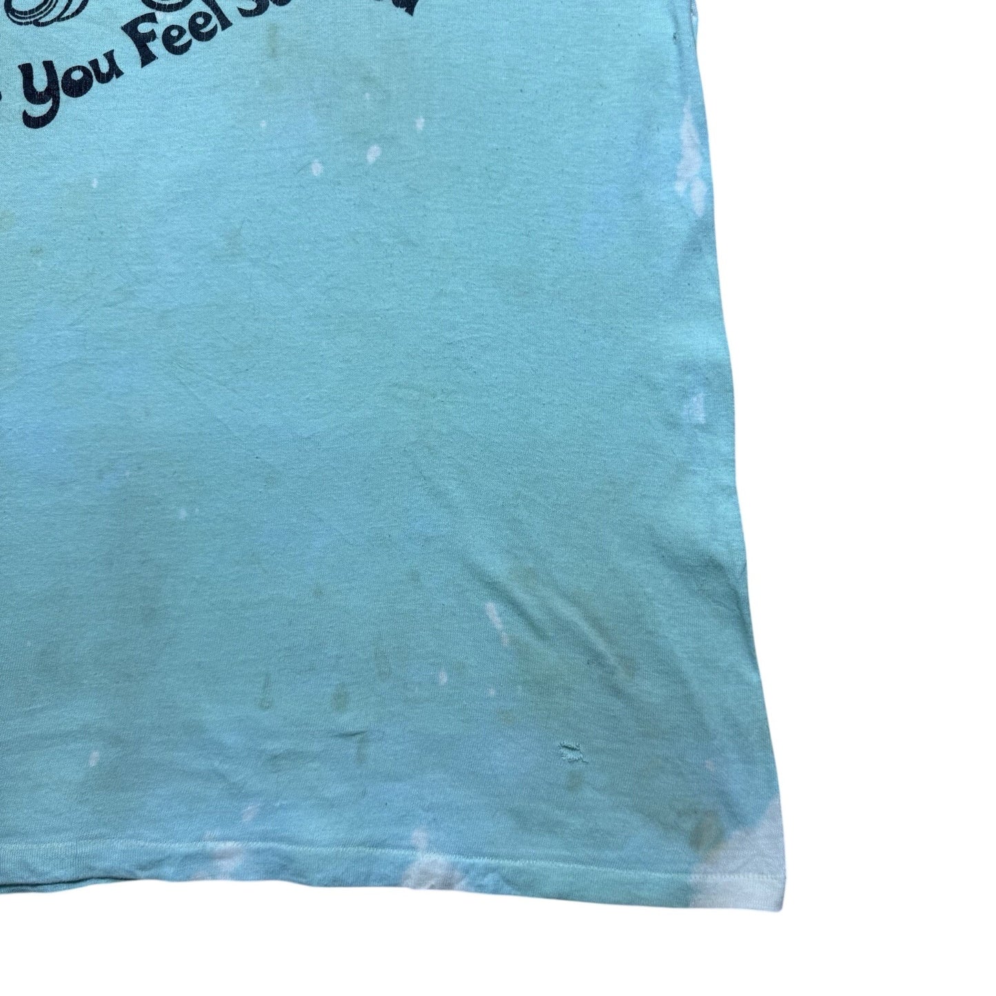 Vintage 70s Hairdressers Make You Feel So Good Hair Medusa Art Shirt Size Large