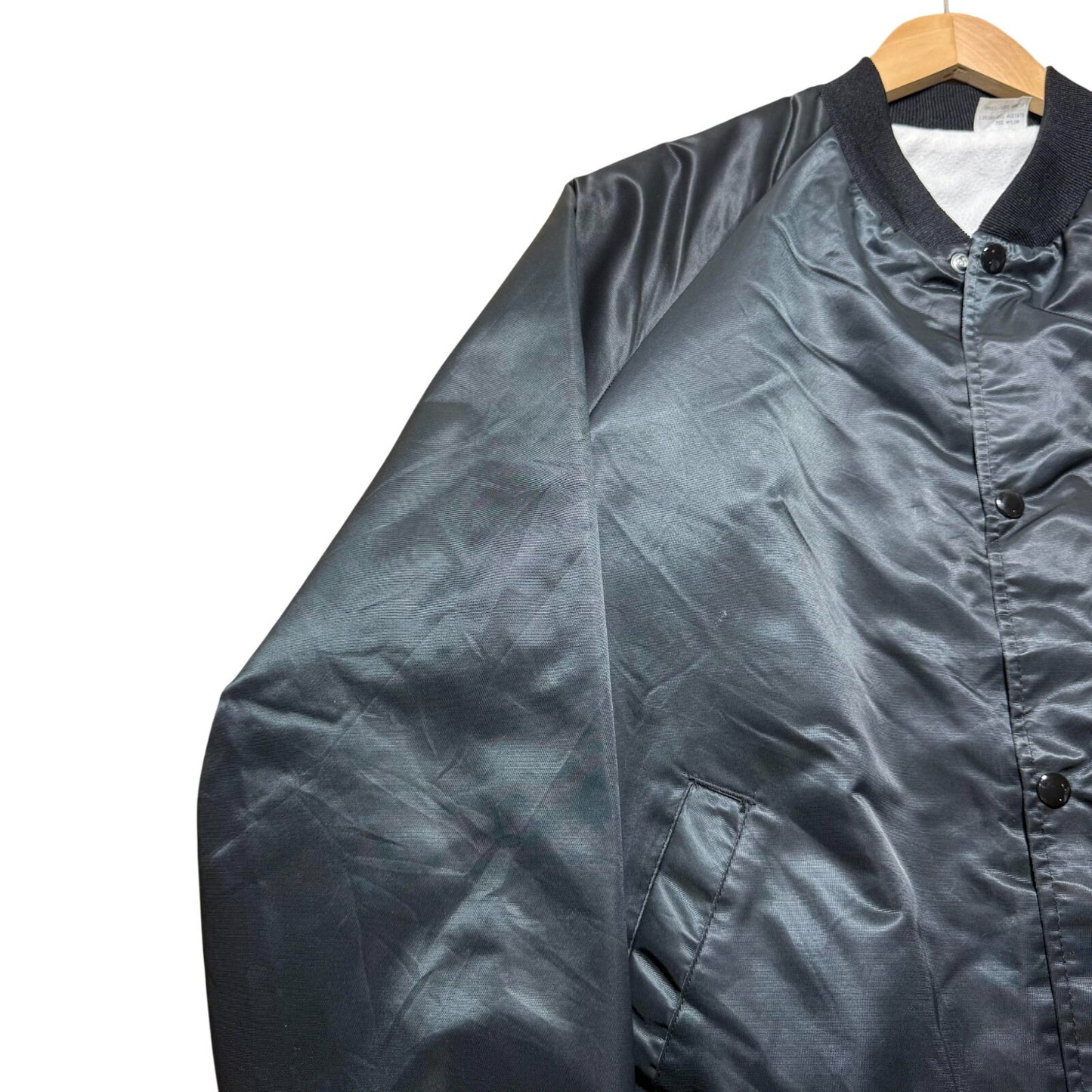 Vintage 80s Joanne World Series Deer Whitetail Trophy Hunt Bomber Jacket Large