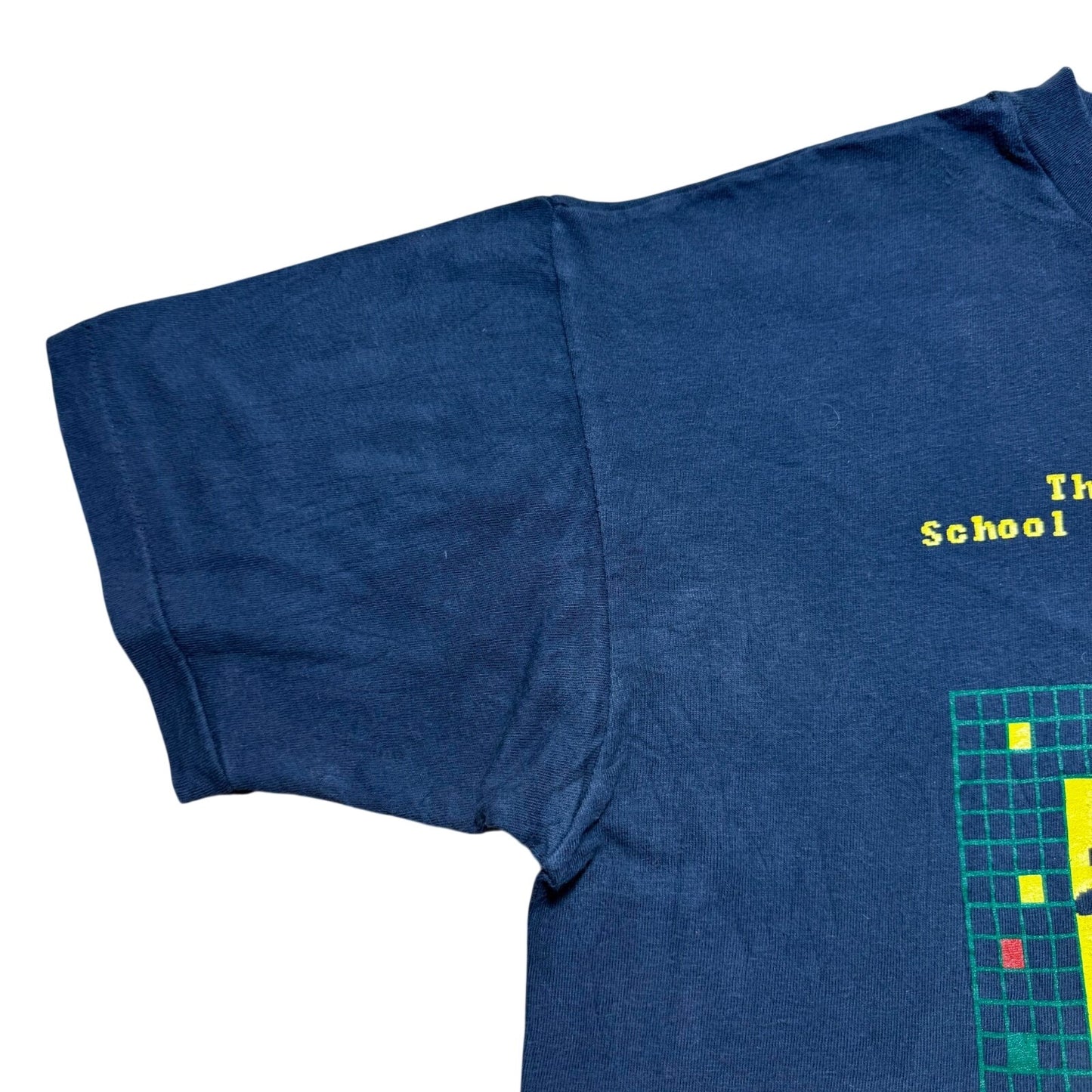 Vintage 90s BlockAIDS The University of Texas Aids Prevention T-Shirt - Large