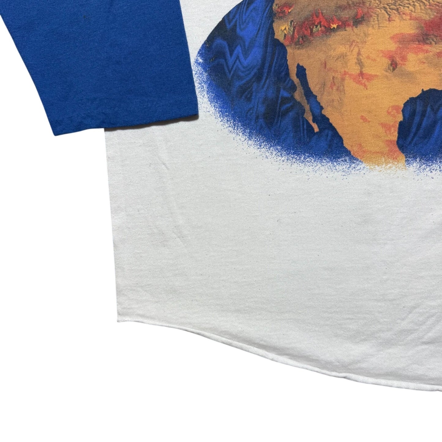 Vintage 1996 Kiss Alive Worldwide 96-97 Reunion Tour Concert Raglan Shirt USA XL