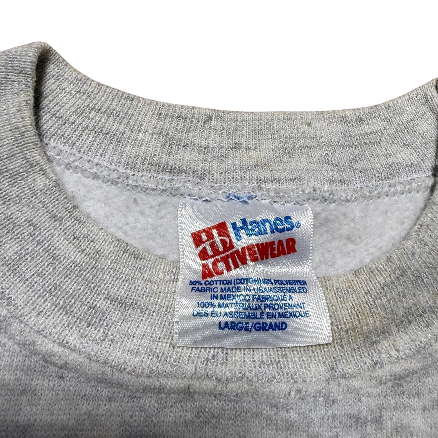 Vintage 1992 New York Jets NFL Taz Looney Tunes Crewneck Sweatshirt USA - Large