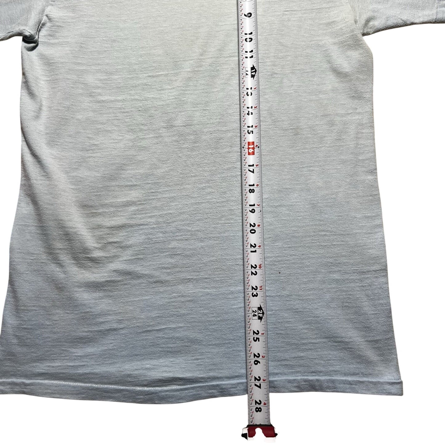 Vintage 70s Hanes Expose Yourself To Overlake Photo Thrashed Faded Shirt Medium