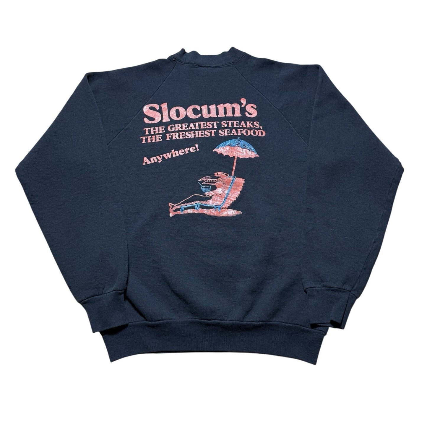 Vintage 80s Slocum’s Bad Girls Beach Club Bar Tavern Sweatshirt Size Medium