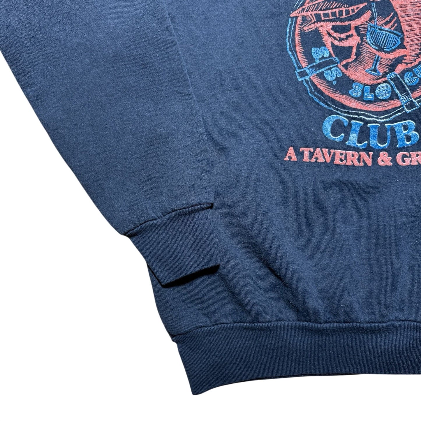 Vintage 80s Slocum’s Bad Girls Beach Club Bar Tavern Sweatshirt Size Medium