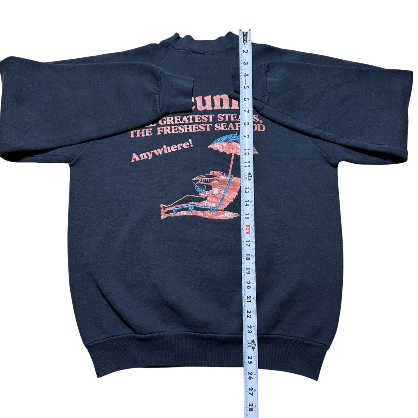 Vintage 80s Slocum’s Bad Girls Beach Club Bar Tavern Sweatshirt Size Medium