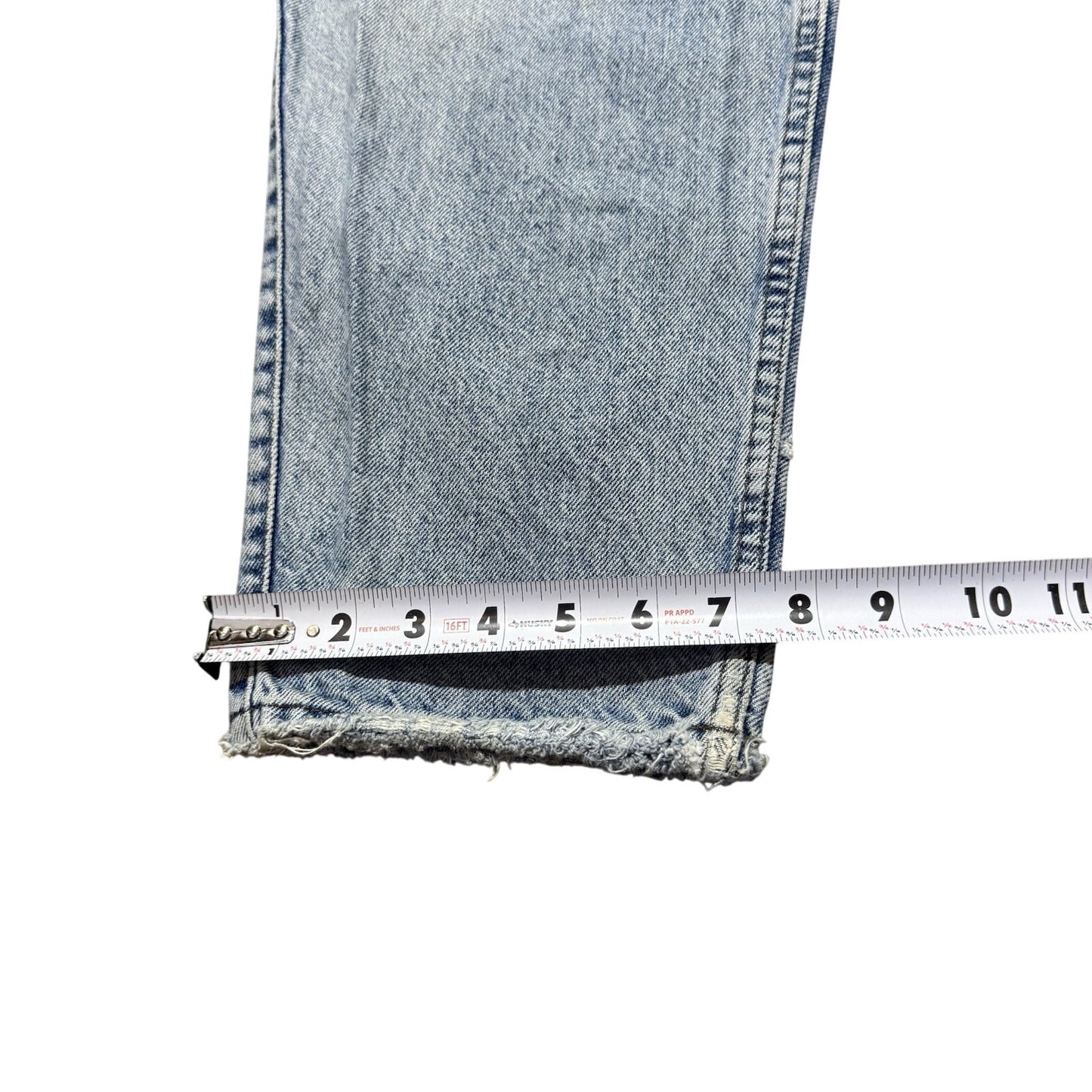 VINTAGE Levis Denim Jeans Mens 33x32 SilverTab 560 Wide Grunge USA 90s Y2K