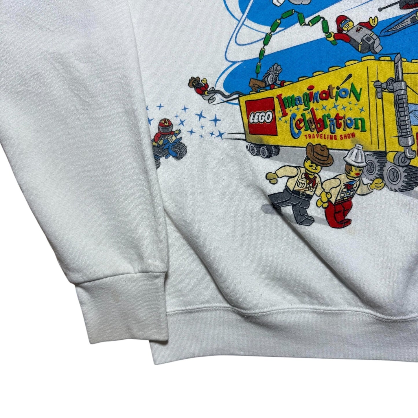 Vintage 1998 LEGO Imagination Celebration Traveling Show Tour Sweatshirt - Large