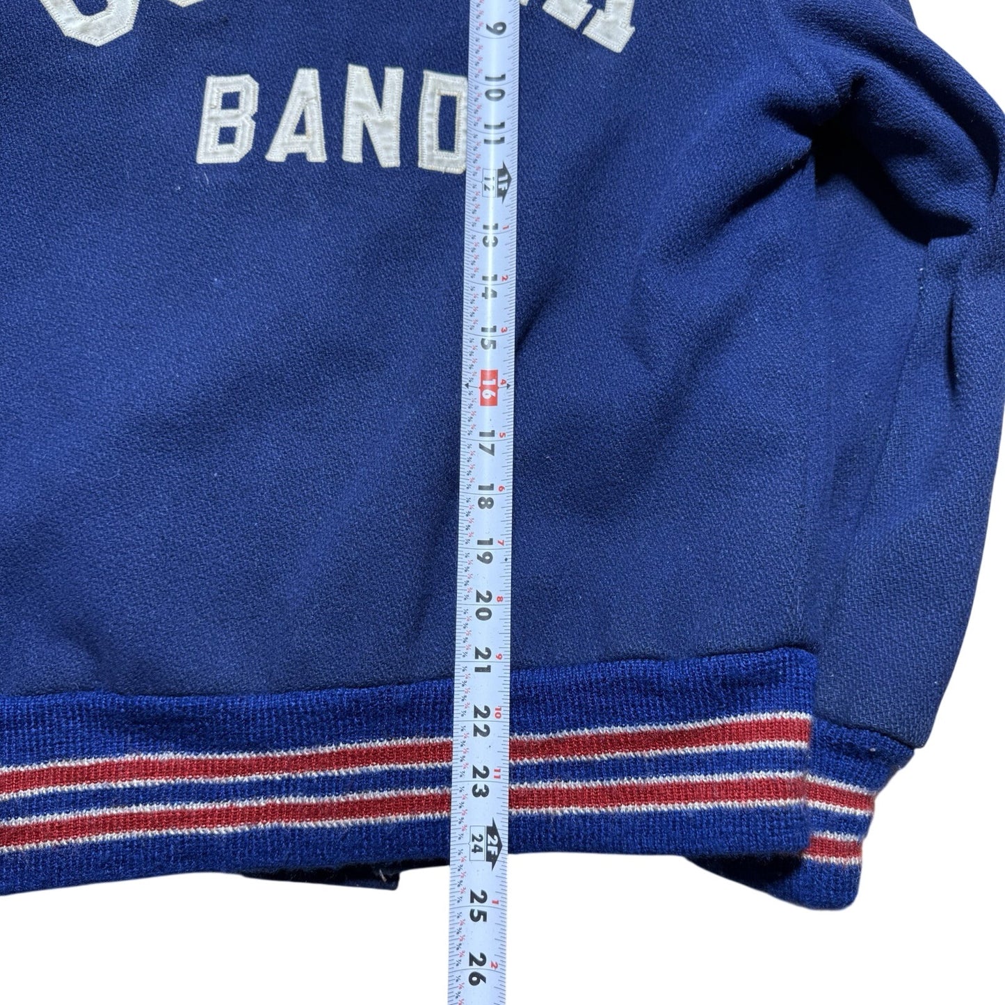 Vintage 70s 80s Kaye Brother Chicago Conner Band Varsity USA Band Jacket Small