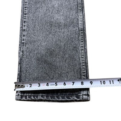 Vintage 90s Levis Jeans 505 Black Stone Wash Straight Leg Regular Denim 40x31