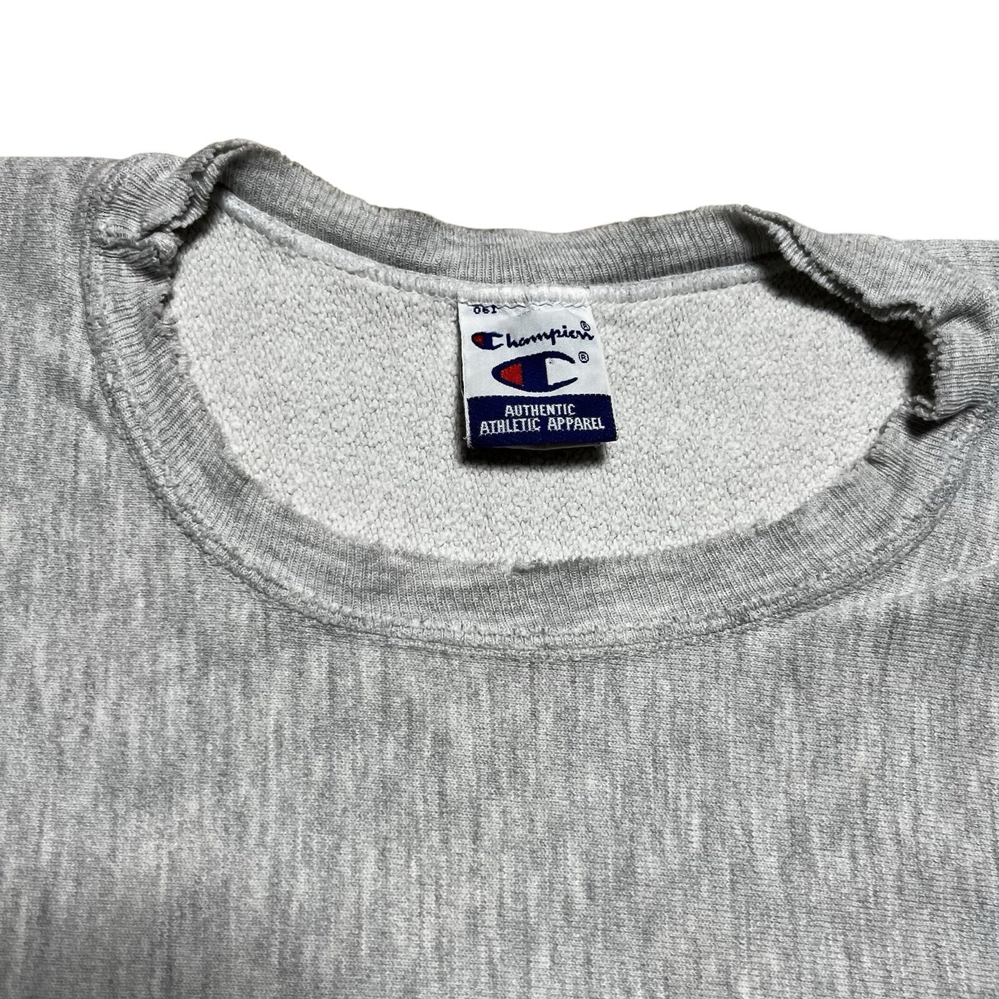 Vintage 90s Distressed Champion RUTGERS College Crewneck Sweatshirt Size Medium