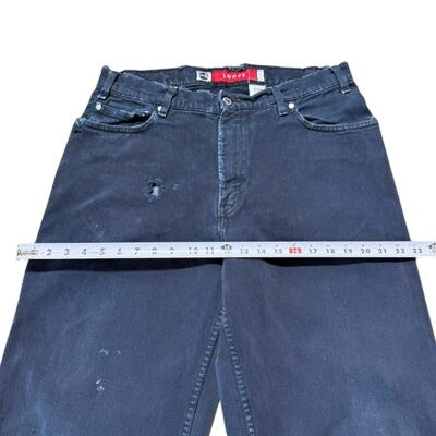 Vintage 90s Levi’s Silvertab Loose Fit Made USA Denim Jeans 34 X 35 Distressed