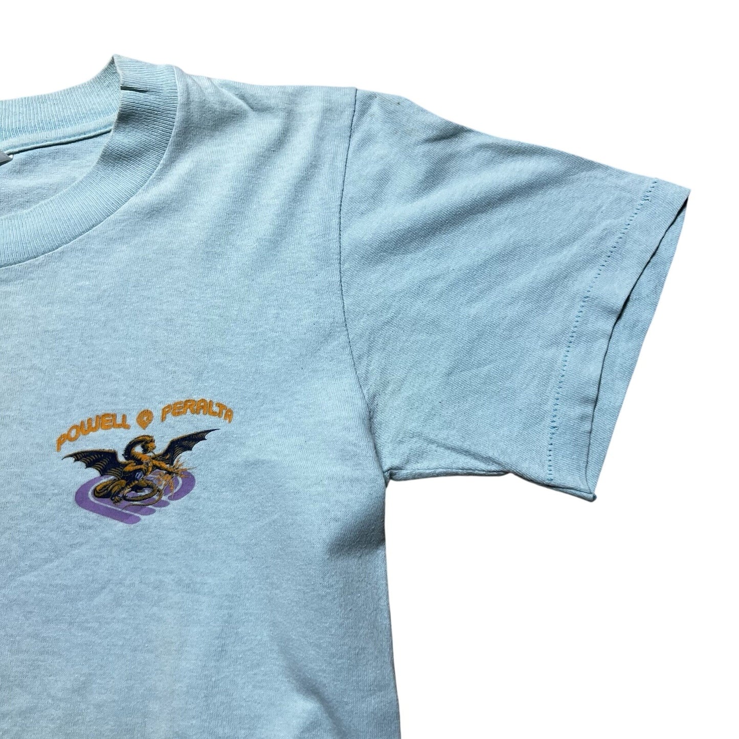 Vintage 80s 1981 Powell Peralta Dragon Graphic Steve Caballero Autographed Small