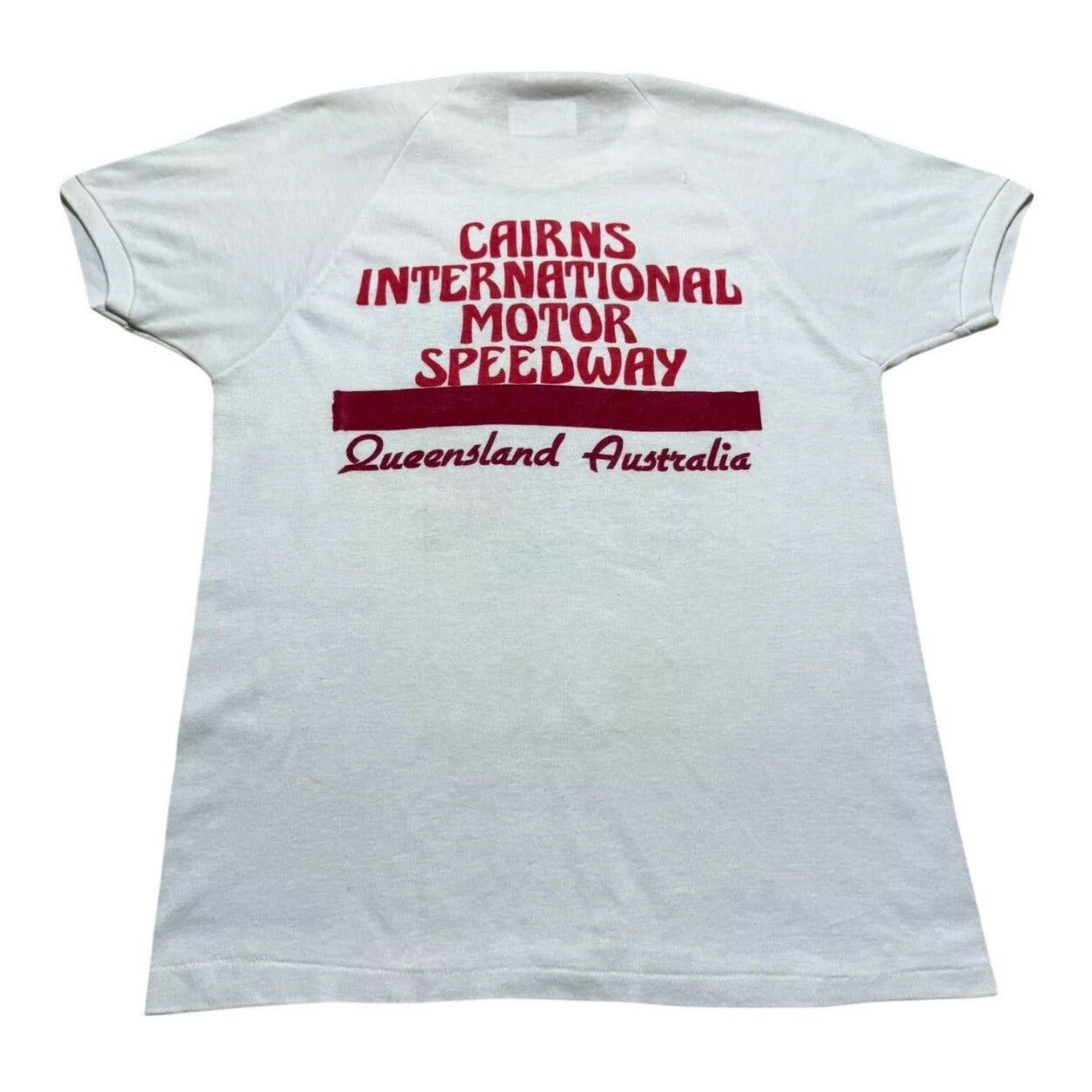 Vintage 70s Ireland Holden Sprint Car Classic Cairns Racing Shirt Size Medium