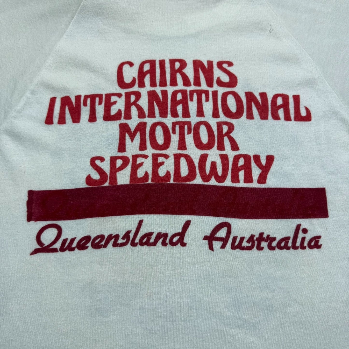 Vintage 70s Ireland Holden Sprint Car Classic Cairns Racing Shirt Size Medium