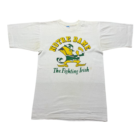 Vintage 70s Champion University of Notre Dame Fighting Irish T-Shirt - Medium