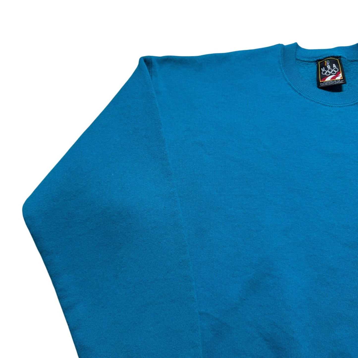 Vintage 90s USA Olympics Team Embroidered Logo Crewneck Pullover Sweatshirt - XL